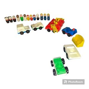 Lot Fisher Price Milton Vintage Little People